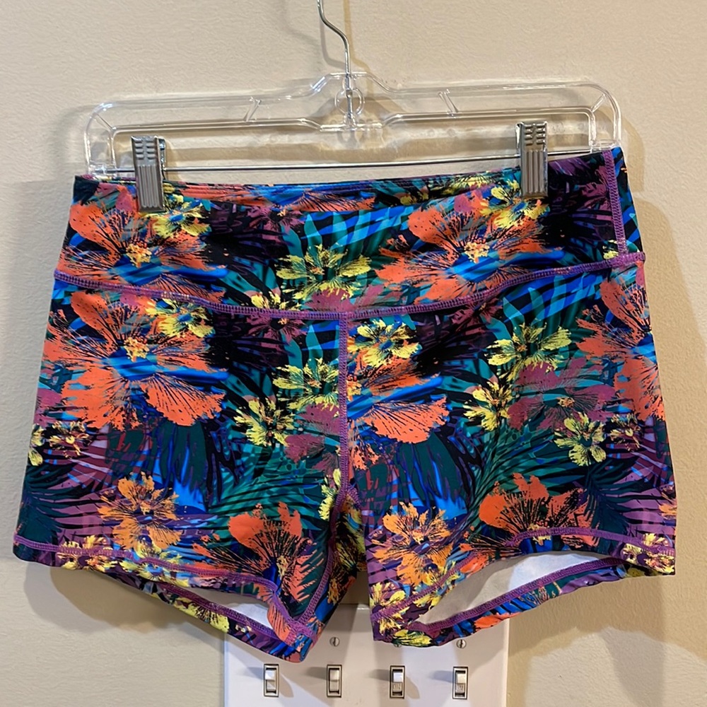 Born Primitive Women's Athletic Shorts - Purple, Blue, Orange, Yellow, Green